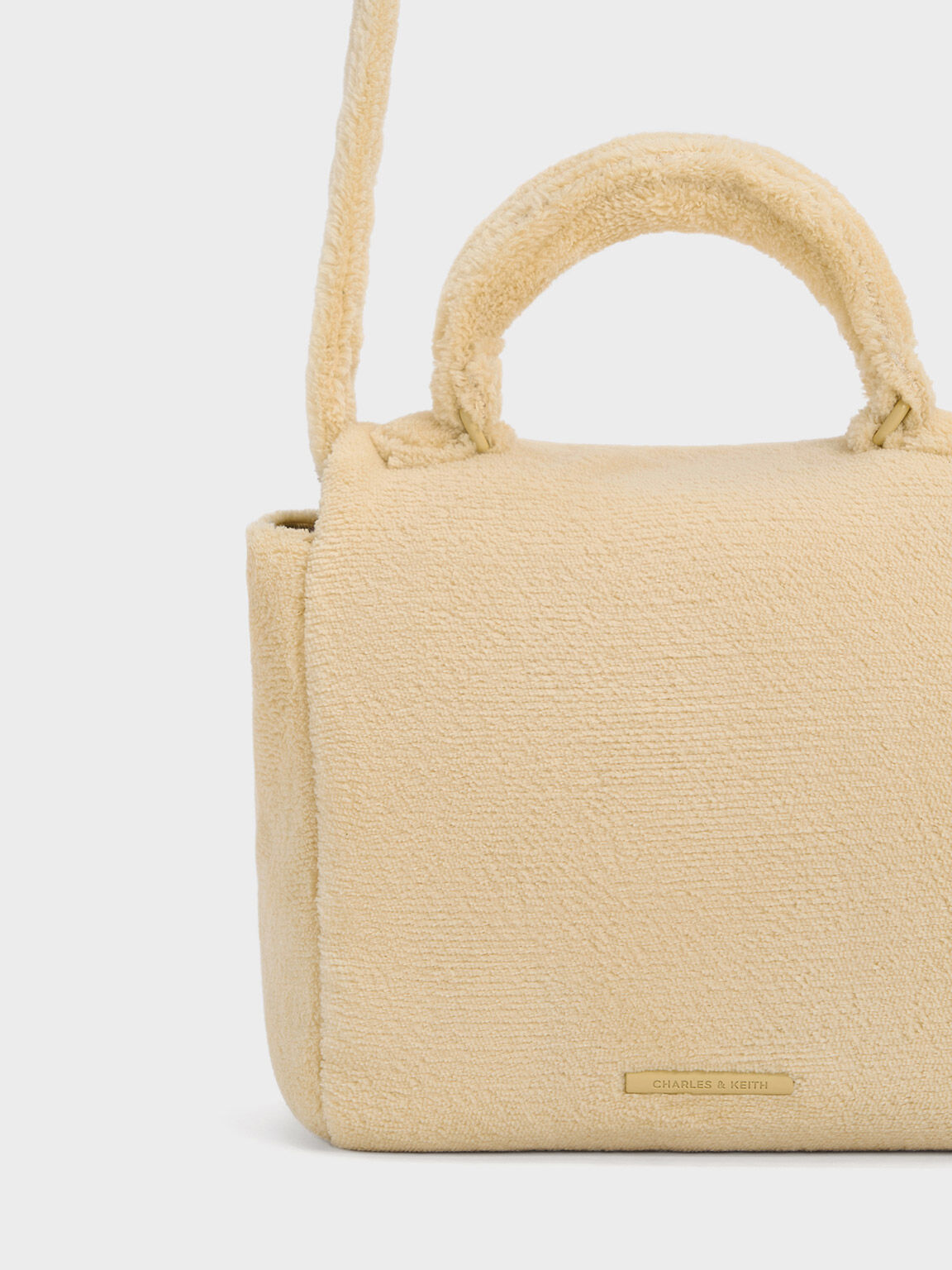 Charles and keith textured tote bag new arrivals