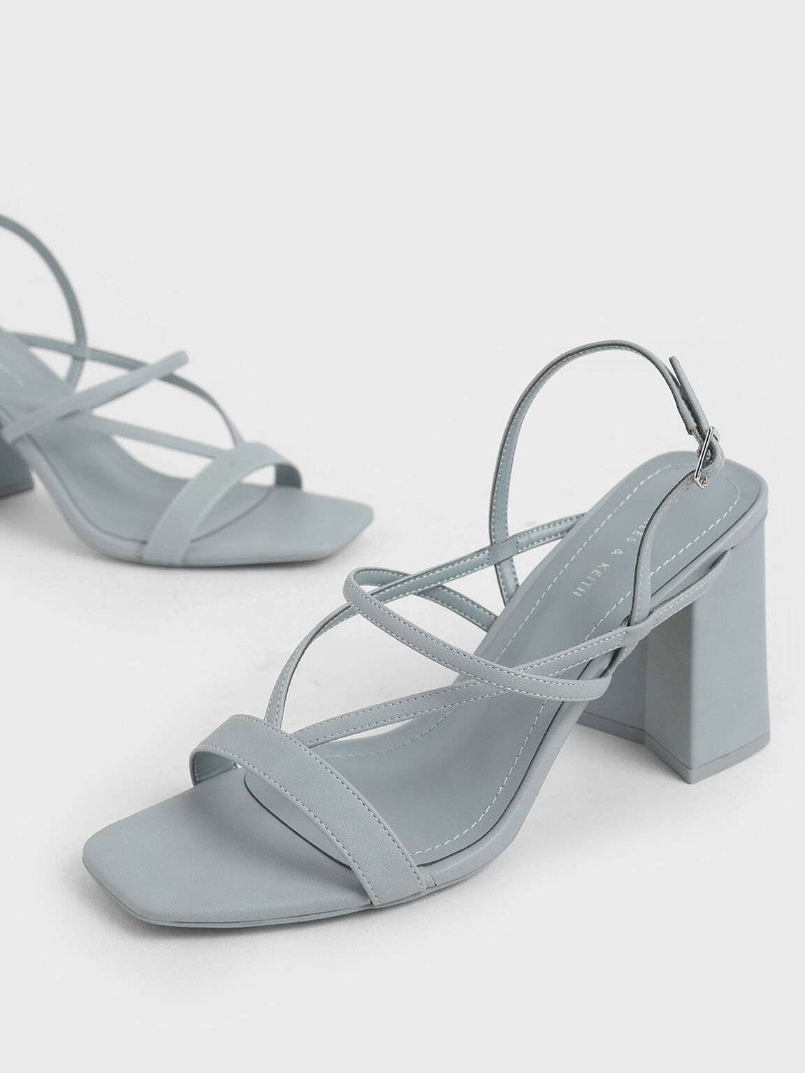 pale blue sandals