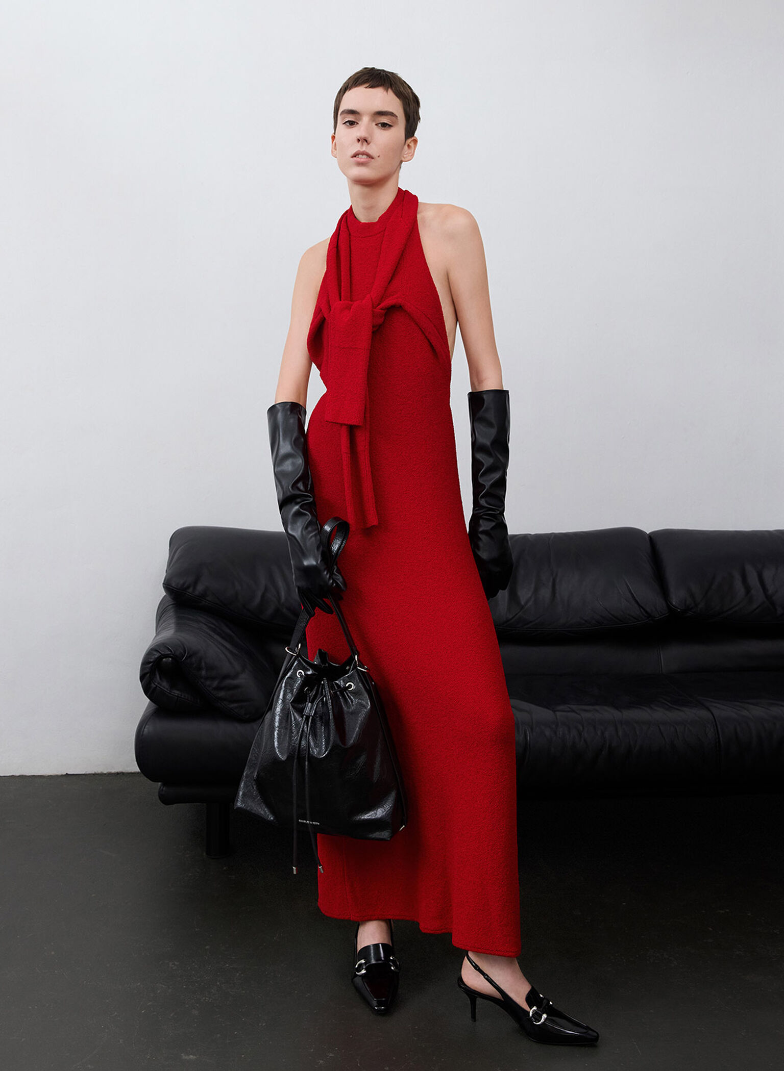 Neva Two-Way Bucket Bag, Noir, hi-res