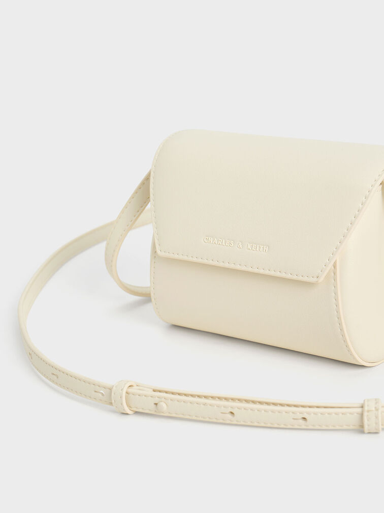 Mini Cassiopeia Front Flap Bag, Cream, hi-res