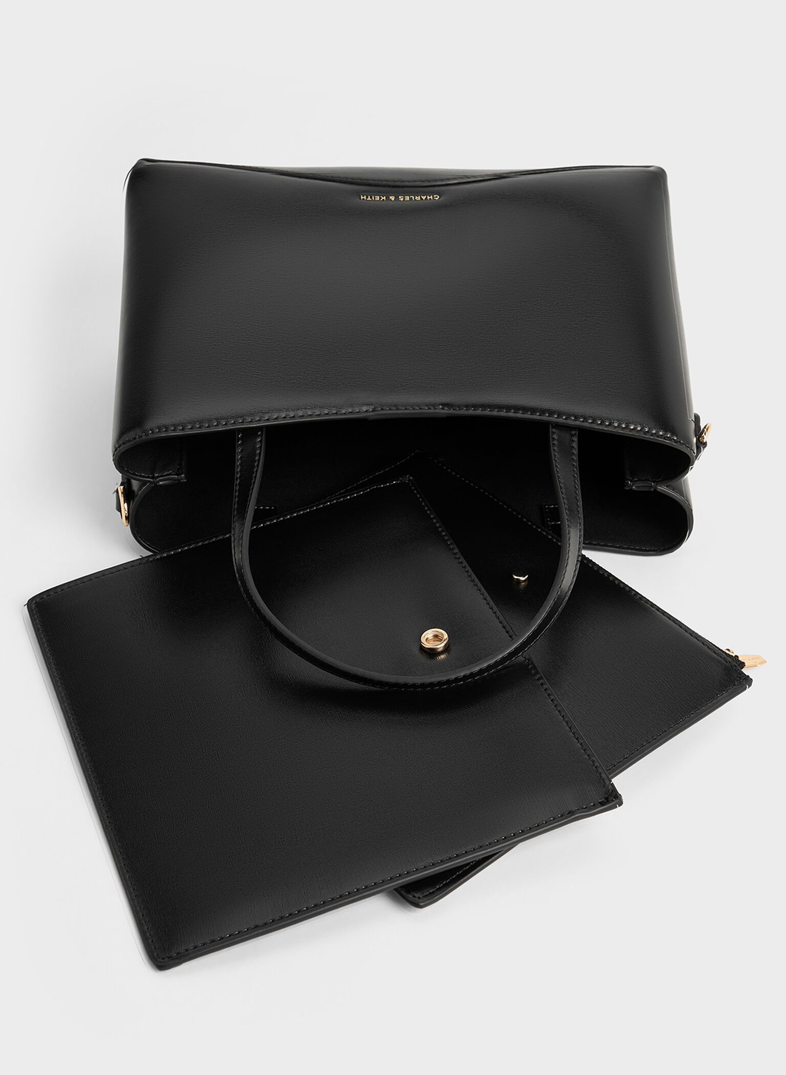 Sybill Tote Bag, Black, hi-res