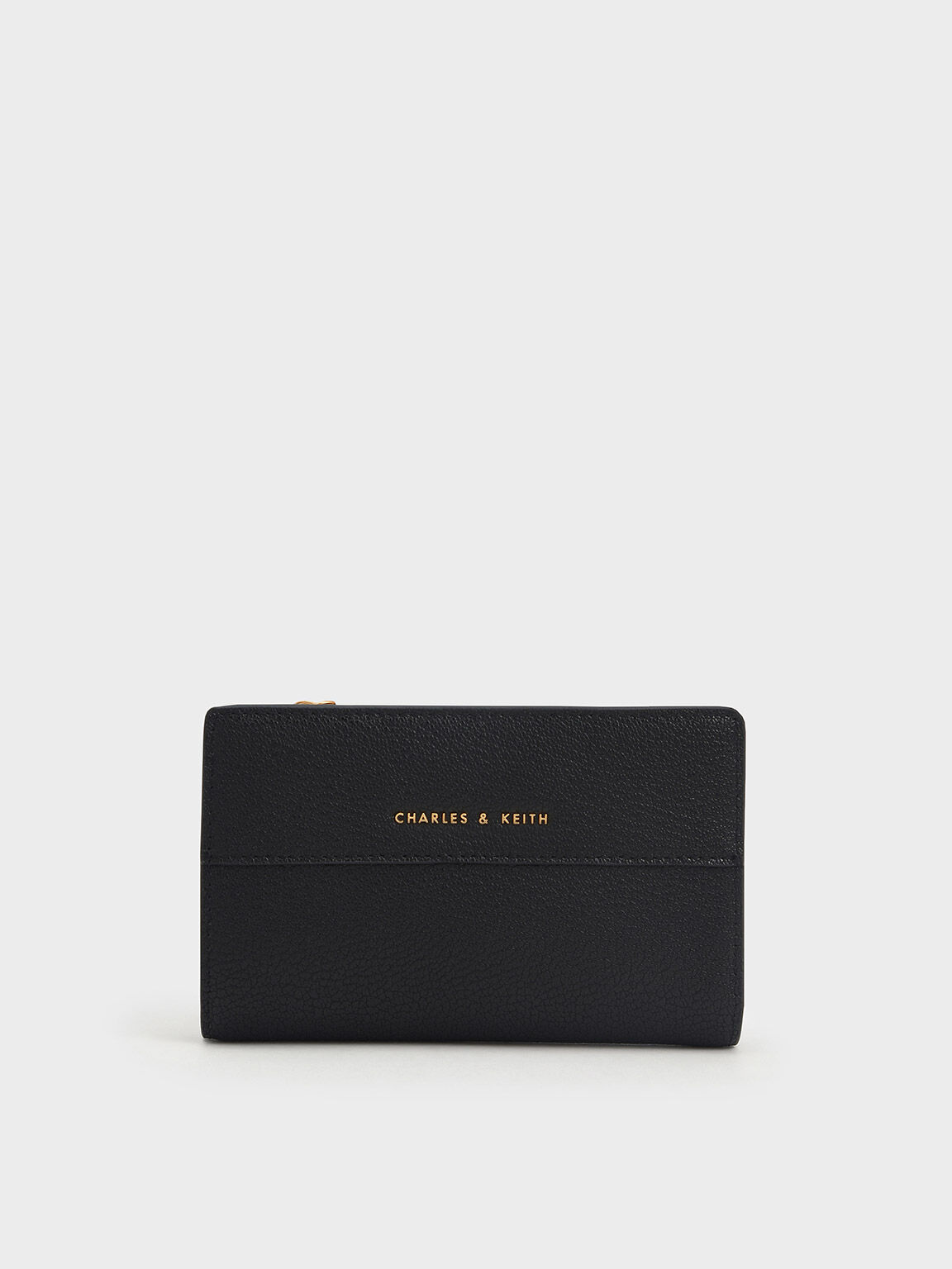 Charles and keith discount wallet black