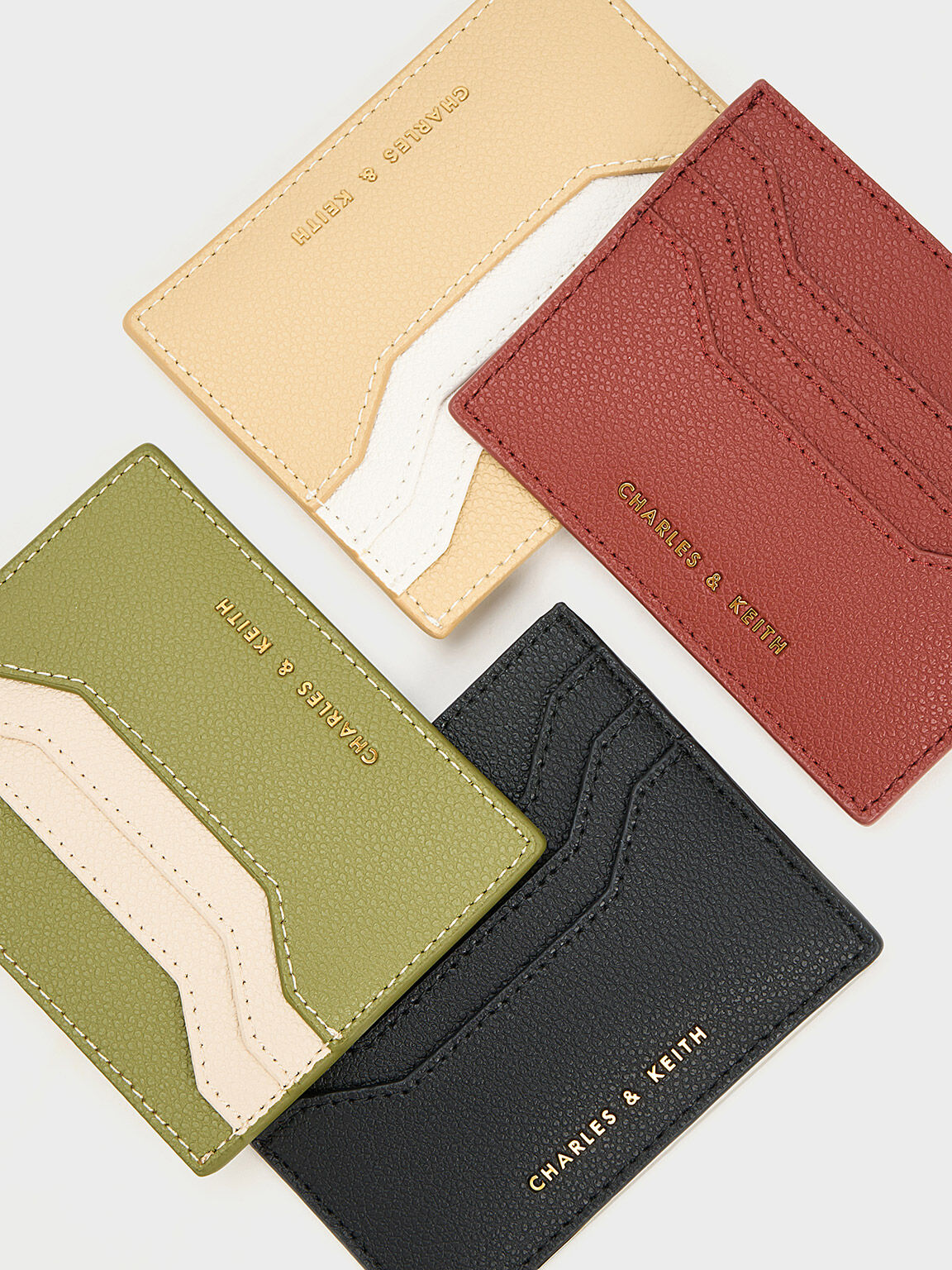 Carli Multi Slot Card Holder Black
