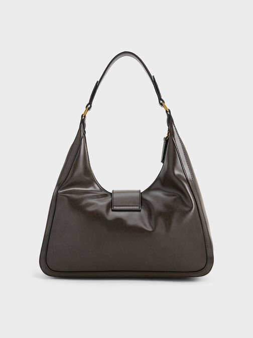 Charlot Hobo Bag, Dark Moss, hi-res