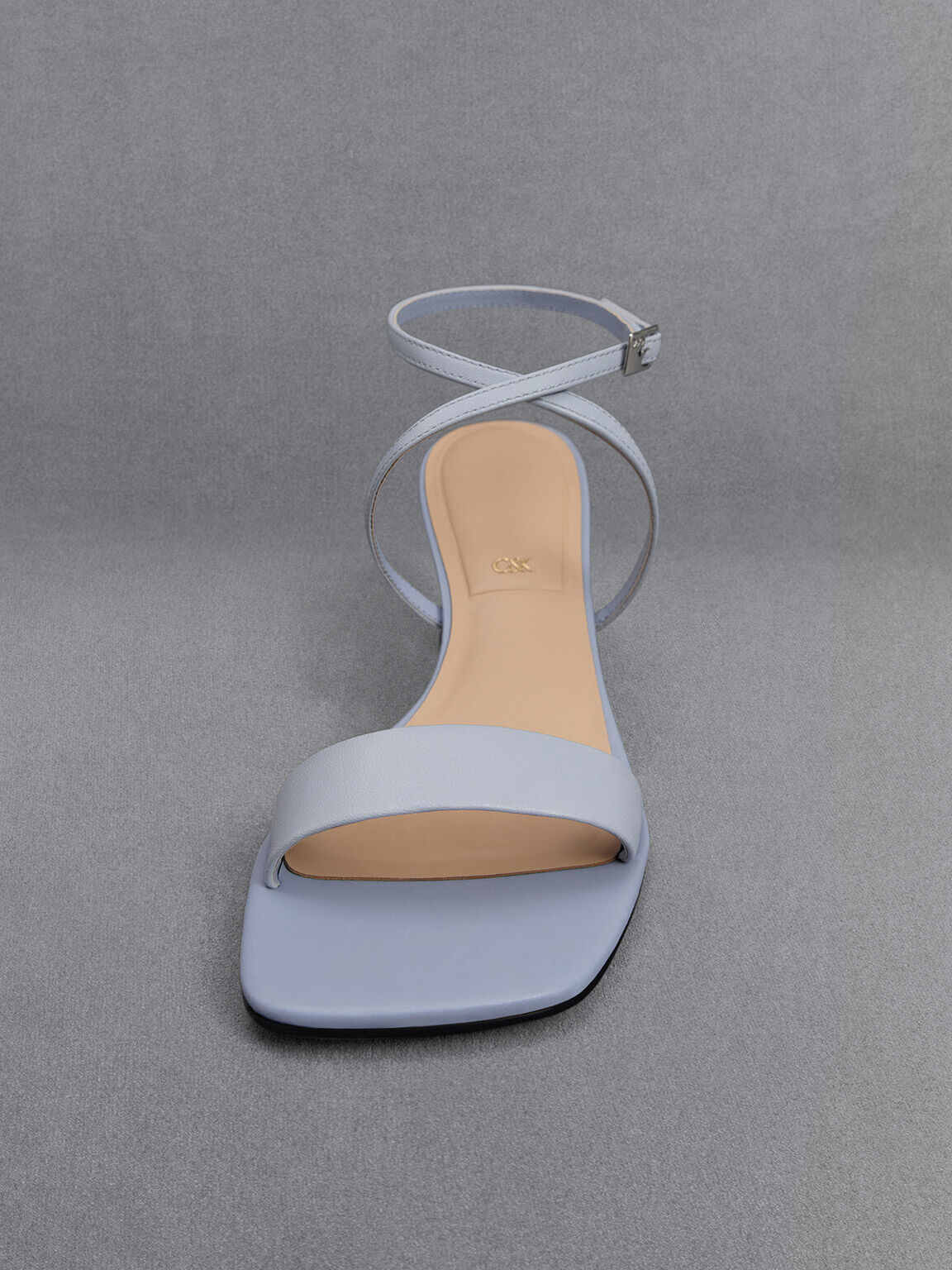 Light grey shop block heel sandals