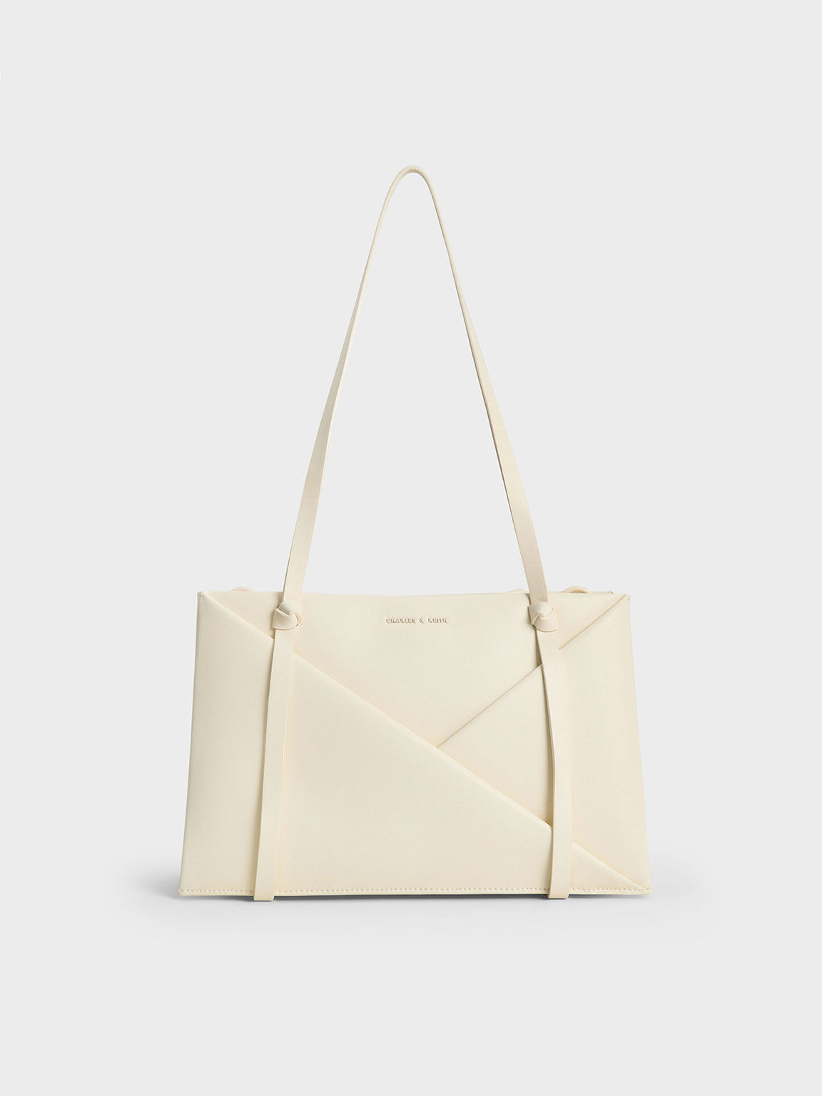 Charles and keith translucent tote bag outlet
