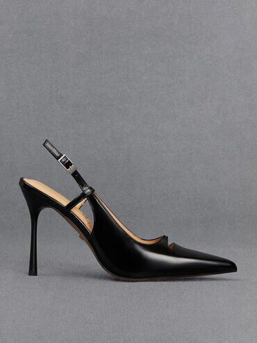 Pointed toe slingback sales