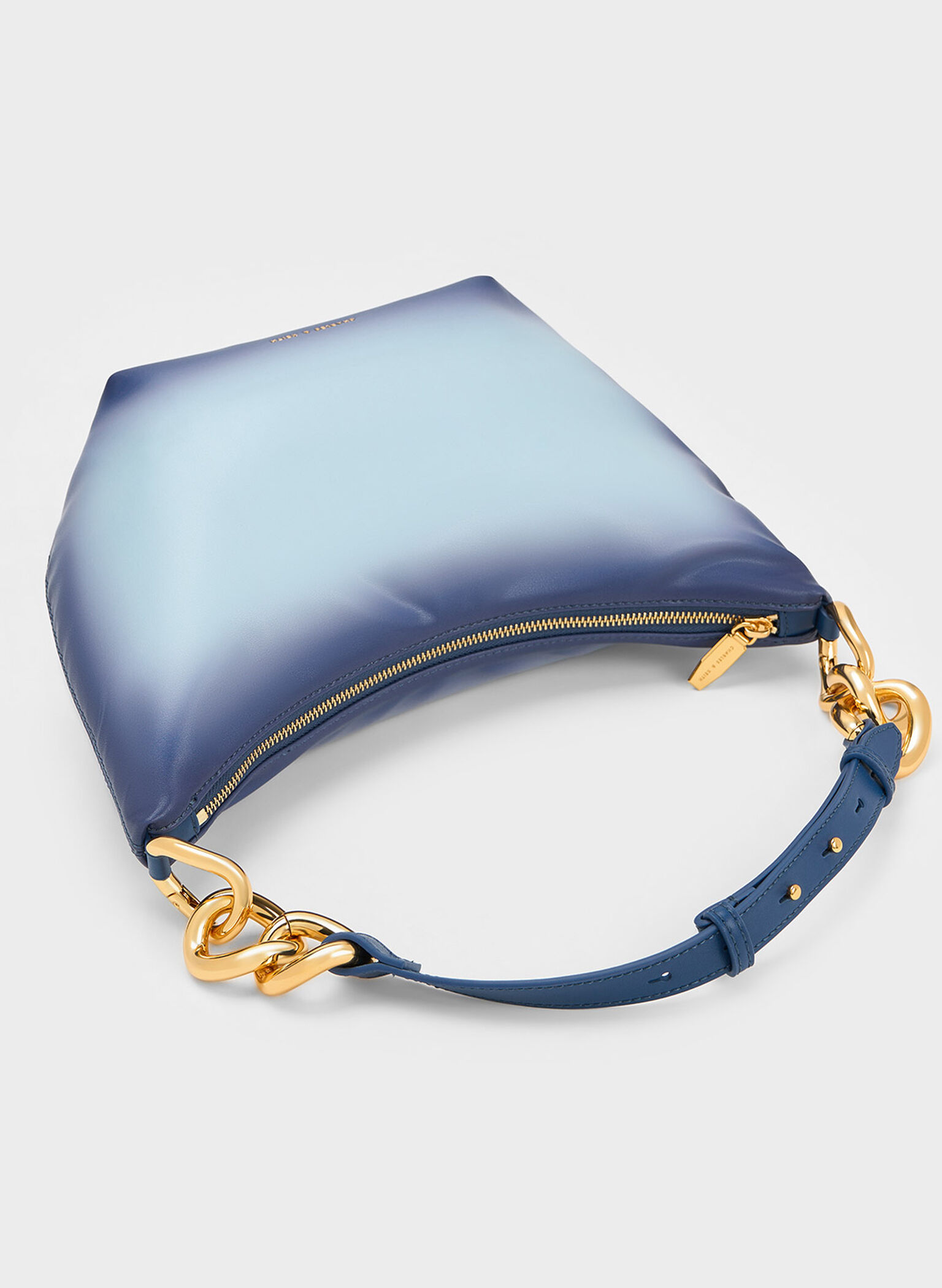 Cayce Ombre Hobo Bag, Navy, hi-res