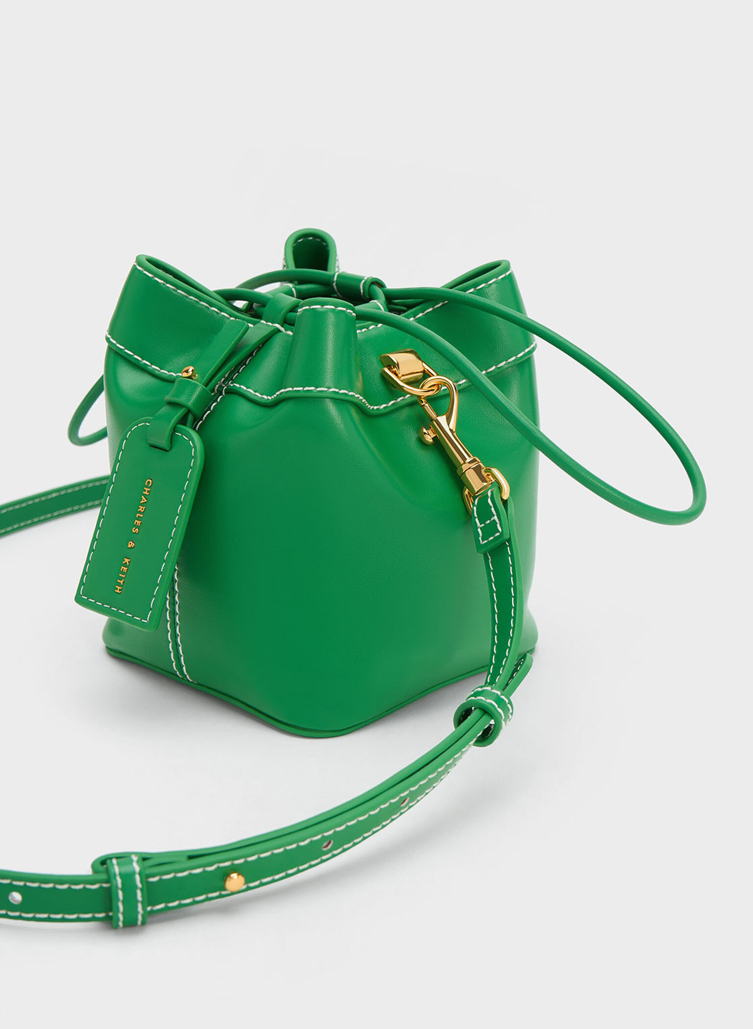Cordele Bucket Bag, Green, hi-res
