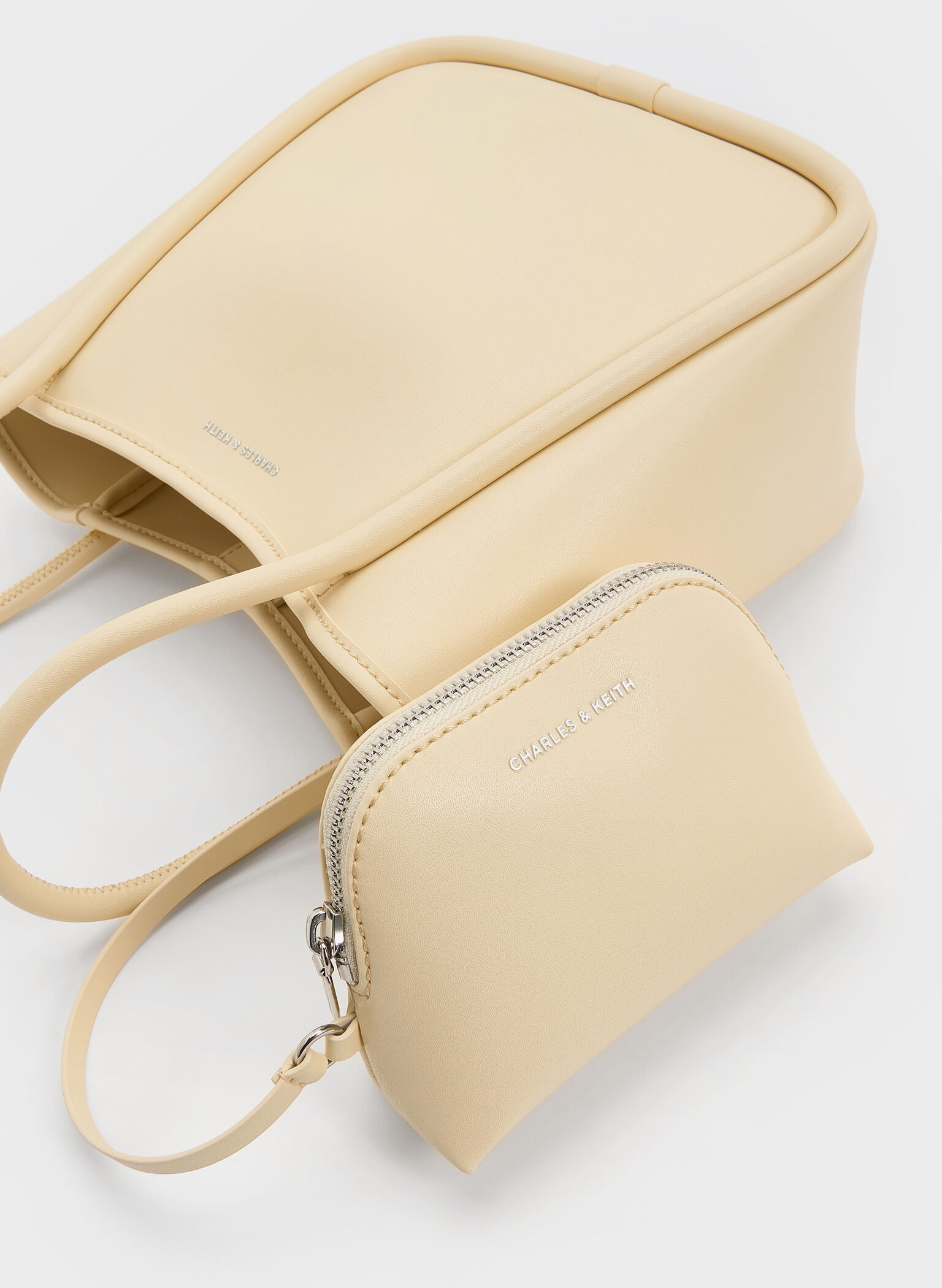 Mini Lyla Tubular Tote Bag, Butter Yellow, hi-res