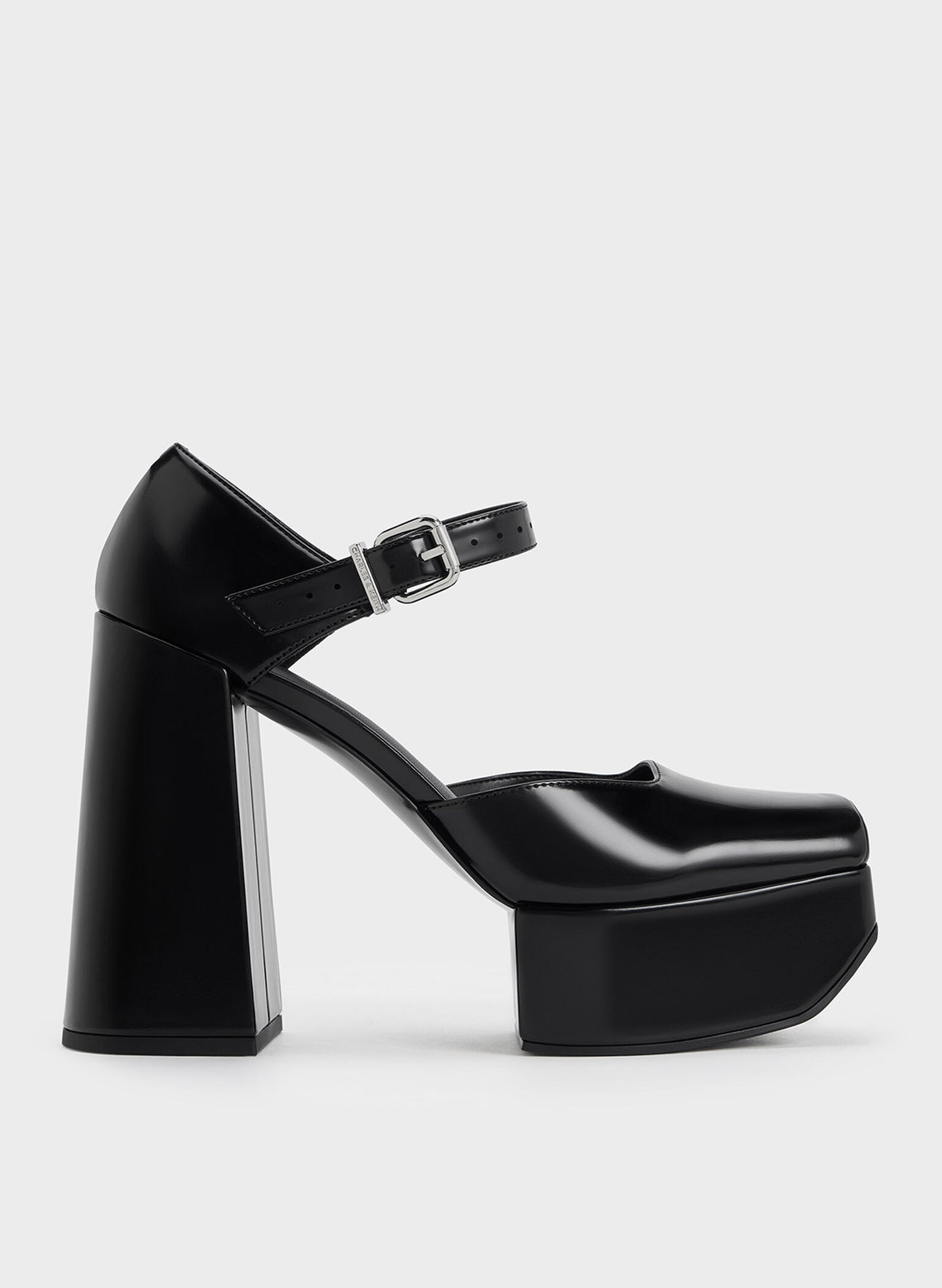 Shayla D'Orsay Platform Pumps, Black Box, hi-res