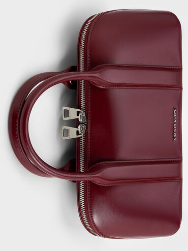 Axel Elongated Bowling Bag, Burgundy, hi-res