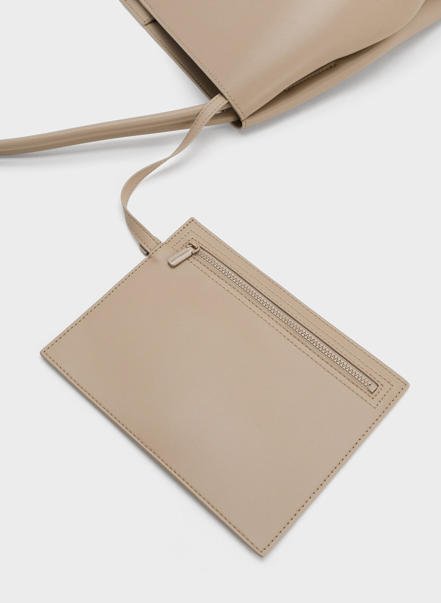 Leia Tote Bag, Taupe, hi-res