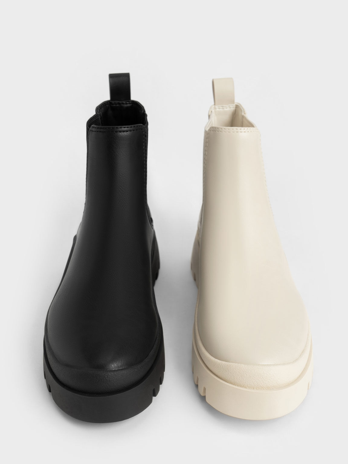 Flat platform chelsea boots clearance