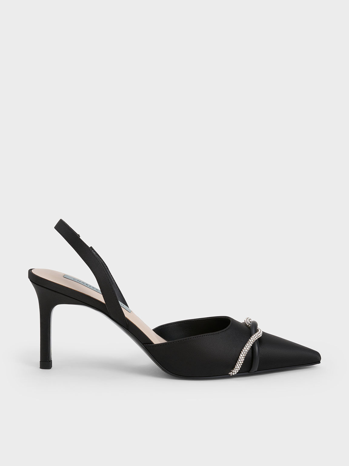 CHARLES & KEITH - Blade Heel Slingback Pumps , Women's Fashion, Footwear,  Heels on Carousell