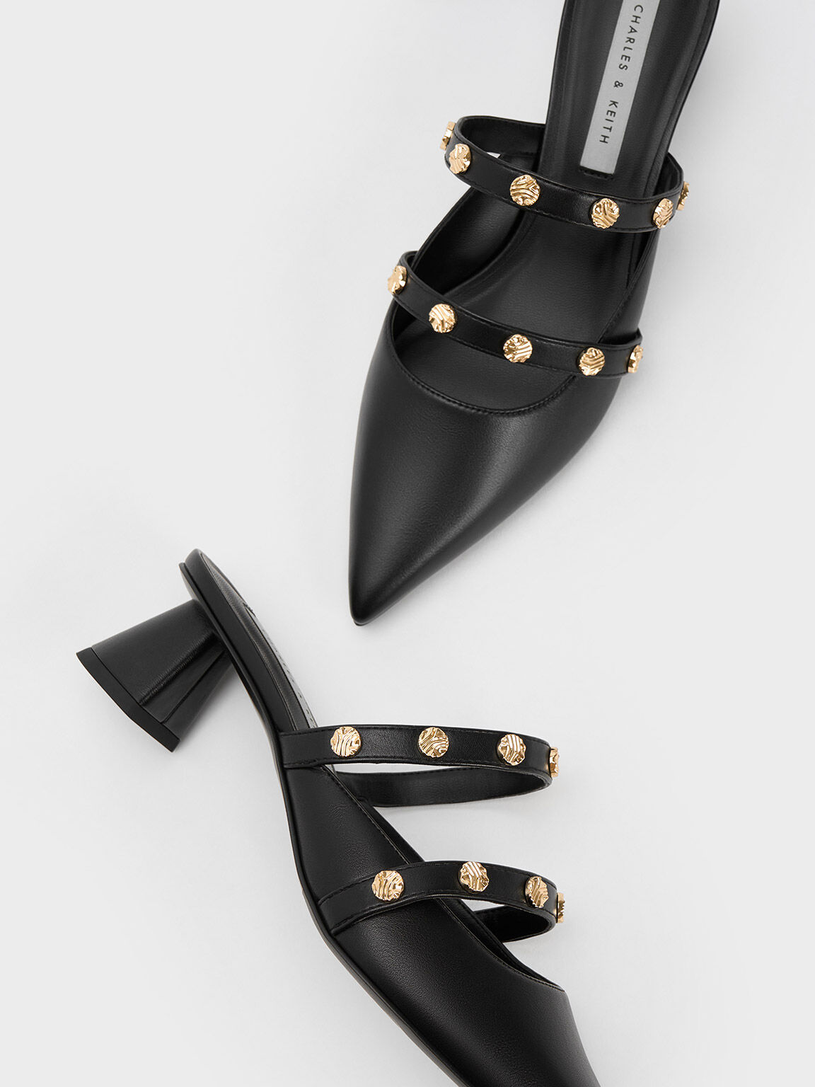 Zara 2025 studded mules