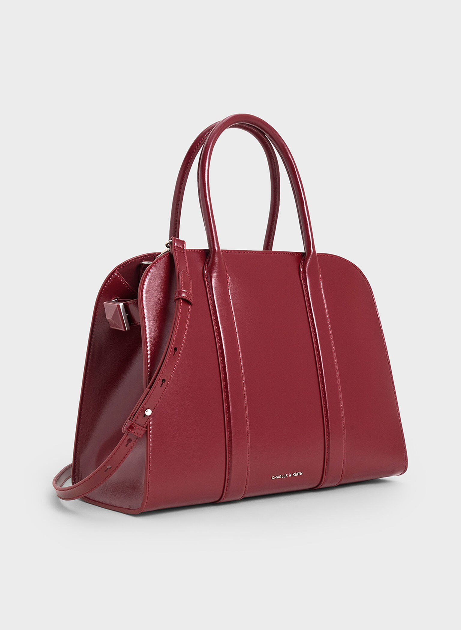 Axel Bowling Bag, Burgundy, hi-res
