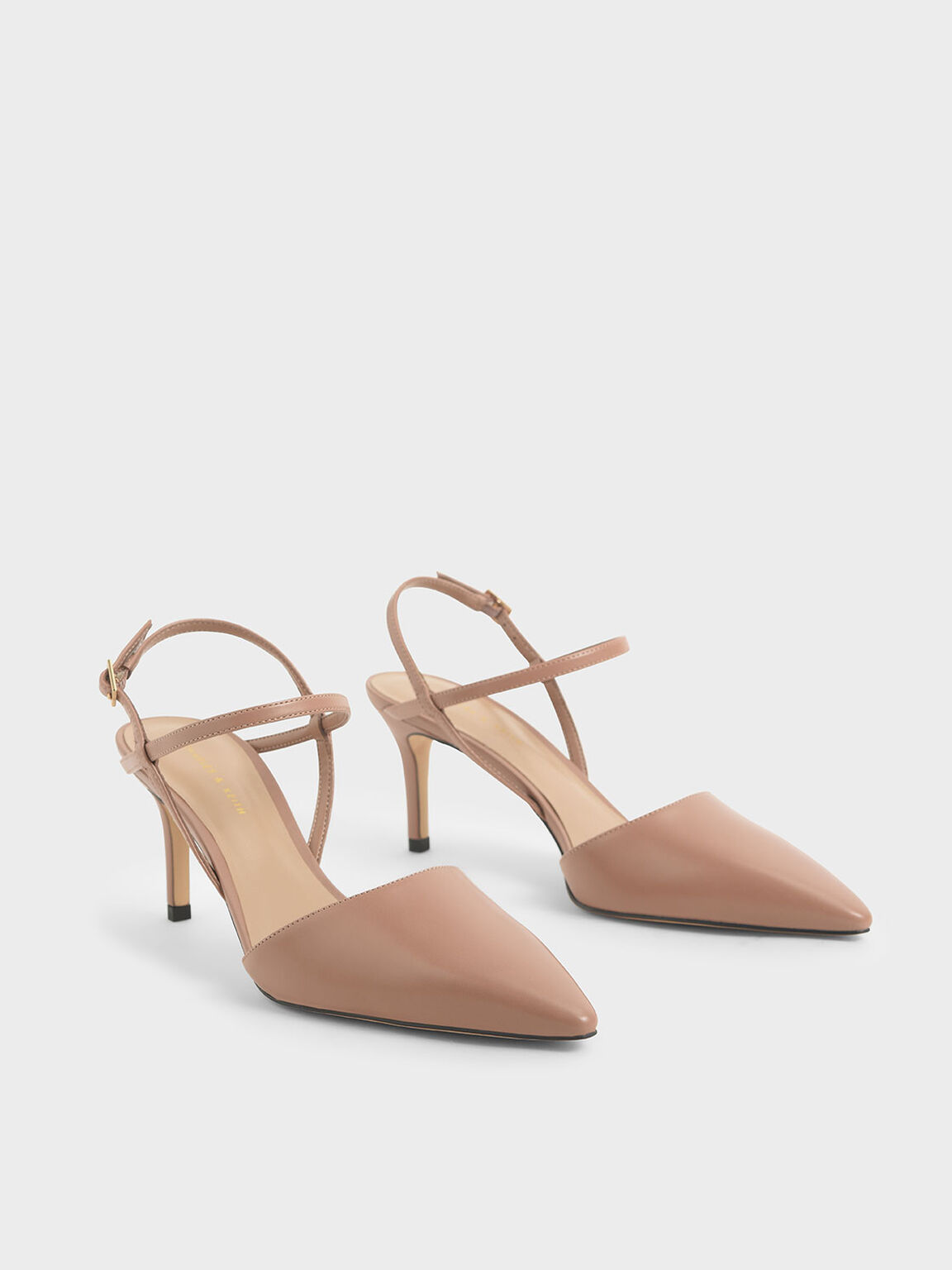 flat court shoes with strap