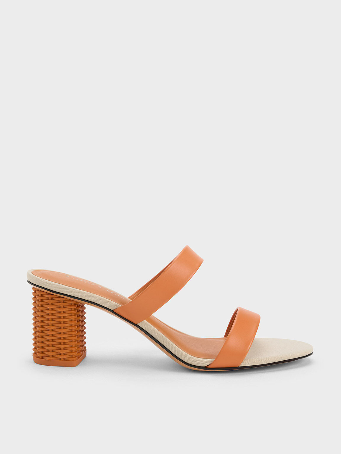 Charles and keith block heels sales