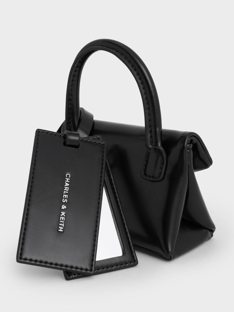 Andromeda Micro Bag Charm, Noir, hi-res