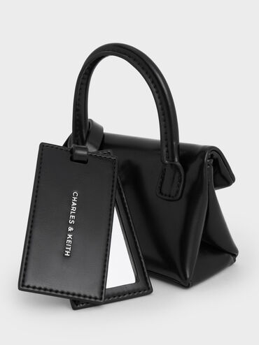 Andromeda Micro Bag Charm, Noir, hi-res