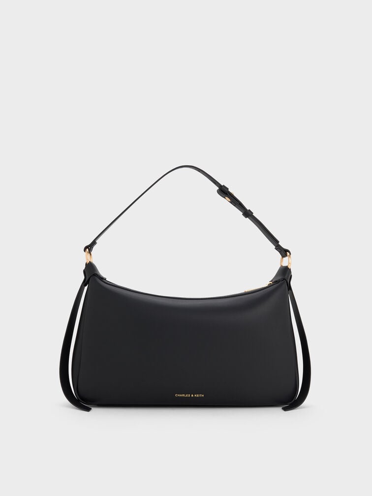 Calla Shoulder Bag, Black, hi-res