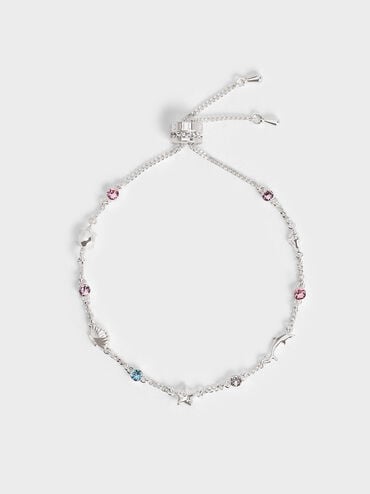 Oceana Crystal Bracelet, Silver, hi-res