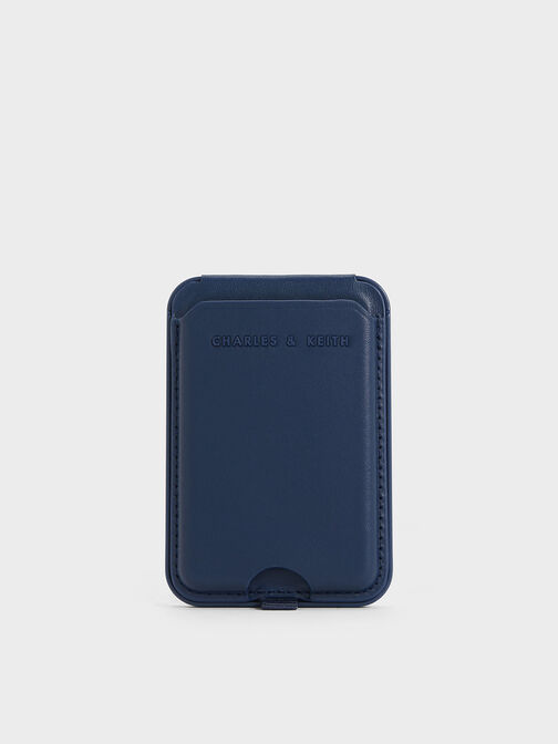 Cyrus Bi-Fold Card Holder, Navy, hi-res