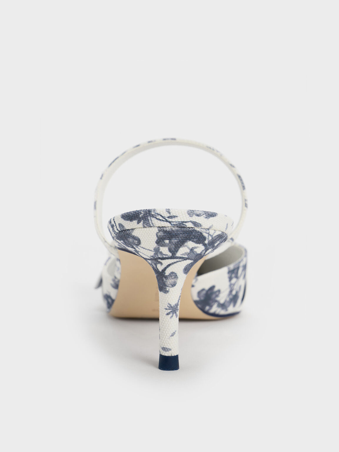 Charles and keith floral shoes discount
