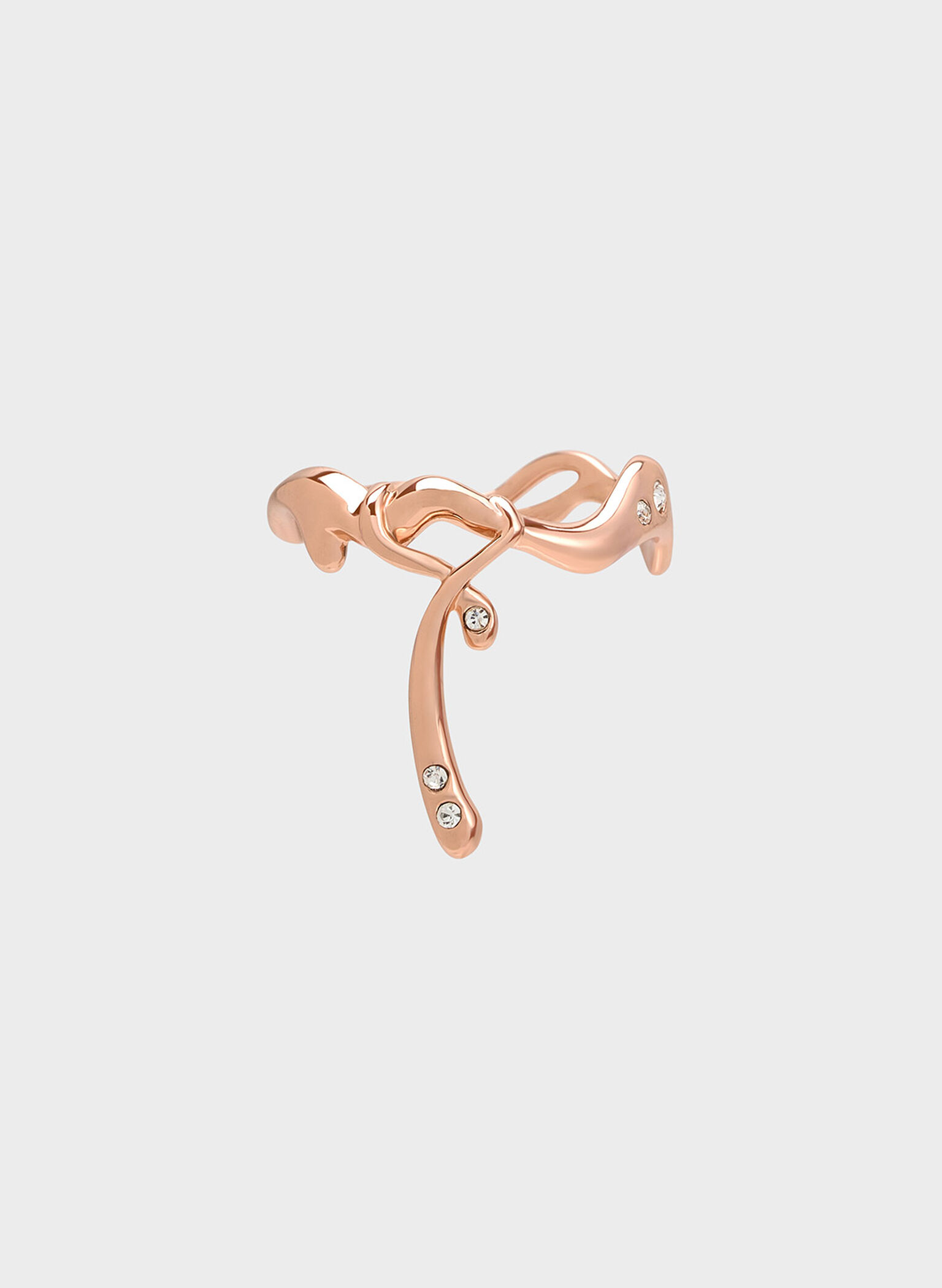 Allegro Sculptural Ring, Rose Gold, hi-res