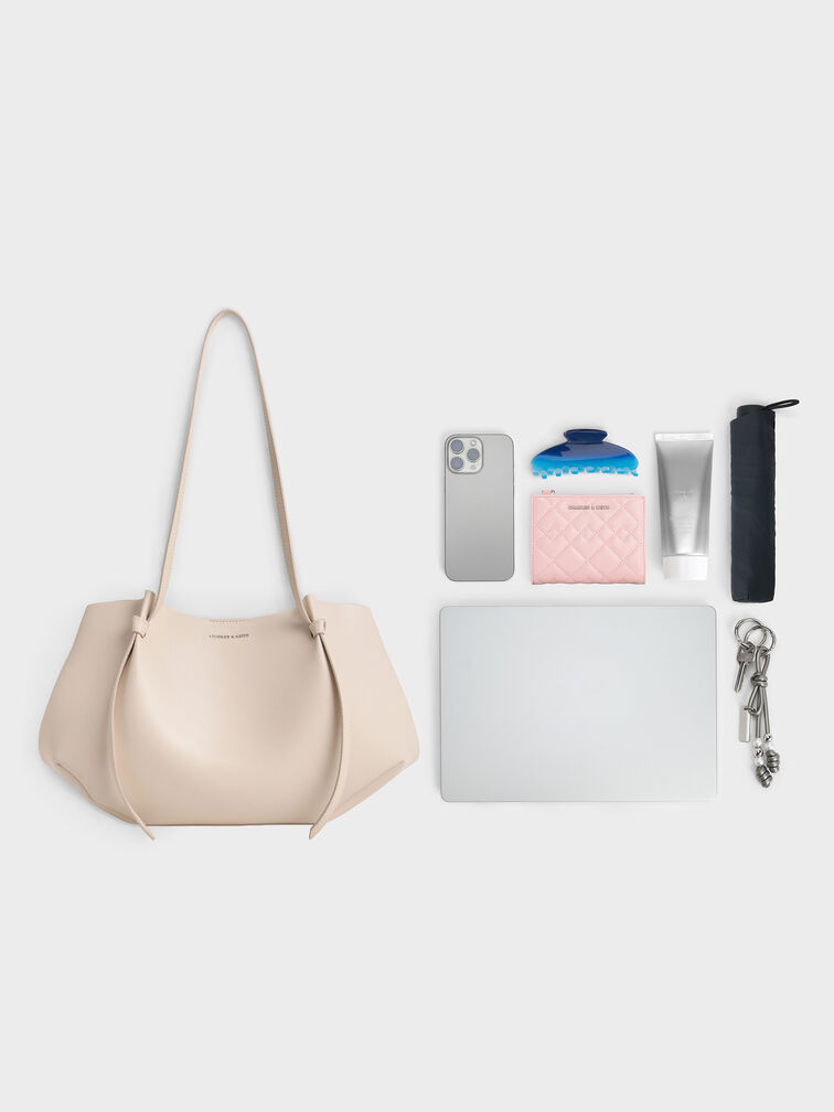 Calla Tote Bag, Oat, hi-res
