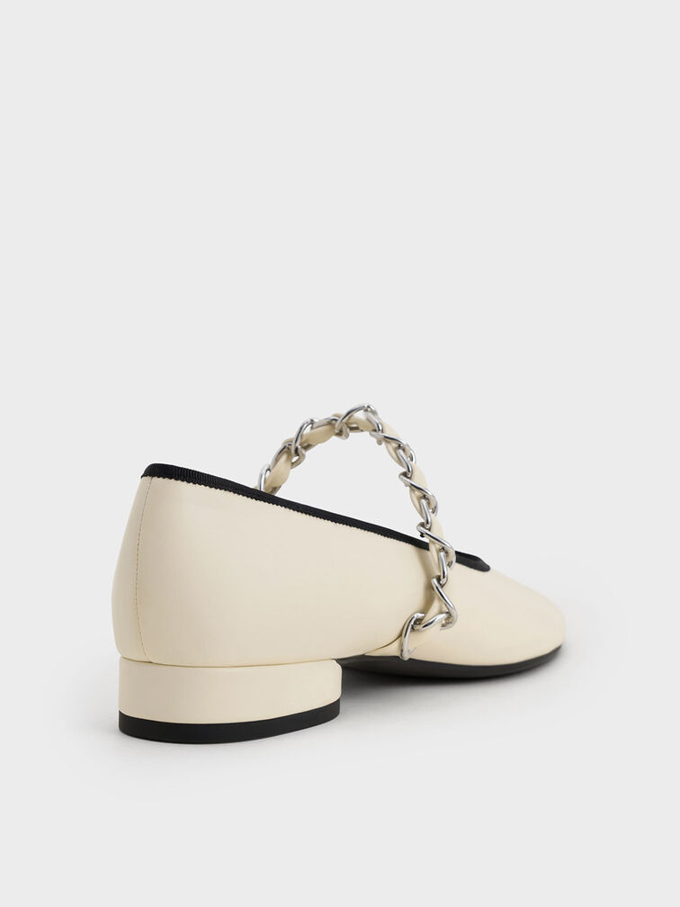 Braided-Strap Mary Janes, Chalk, hi-res