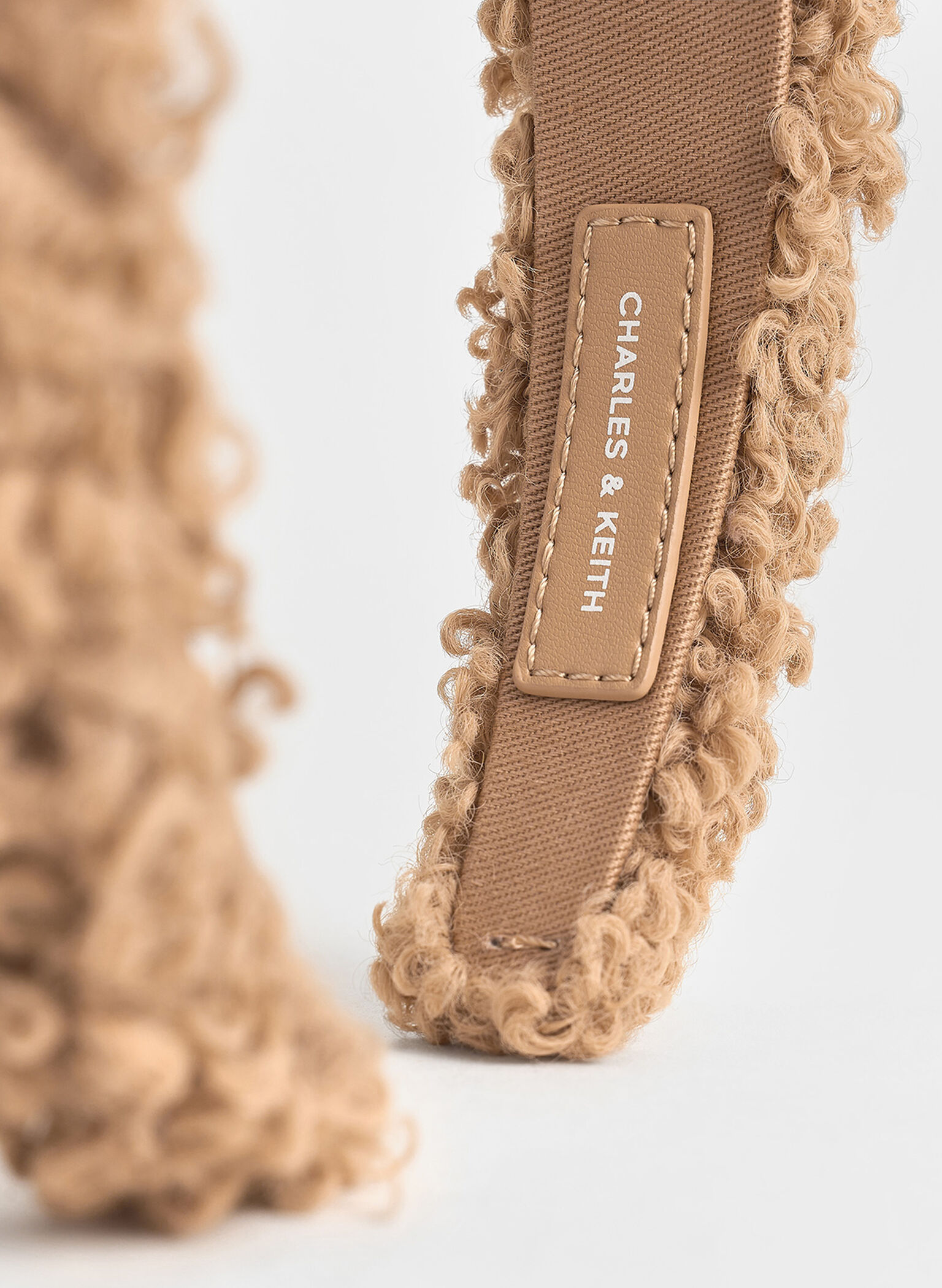 Furry Headband, Camel, hi-res