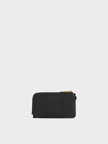 Dixie Multi-Slot Wristlet Card Holder, Black, hi-res
