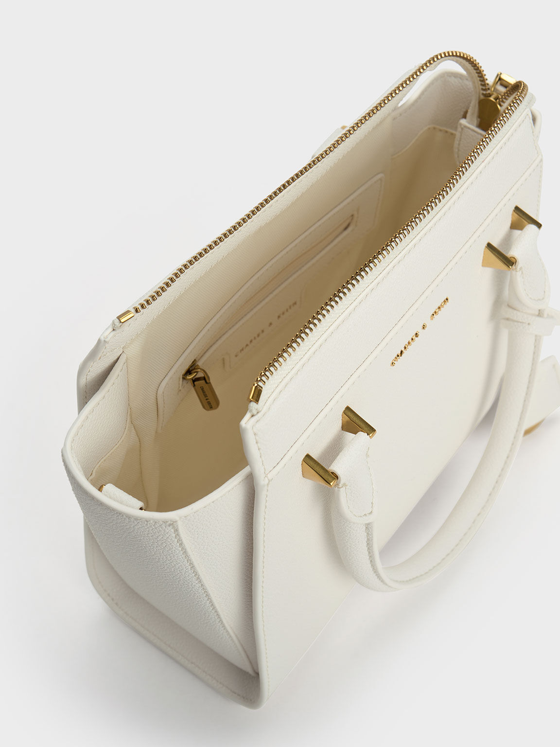 Charles and keith outlet boxy trapeze bag