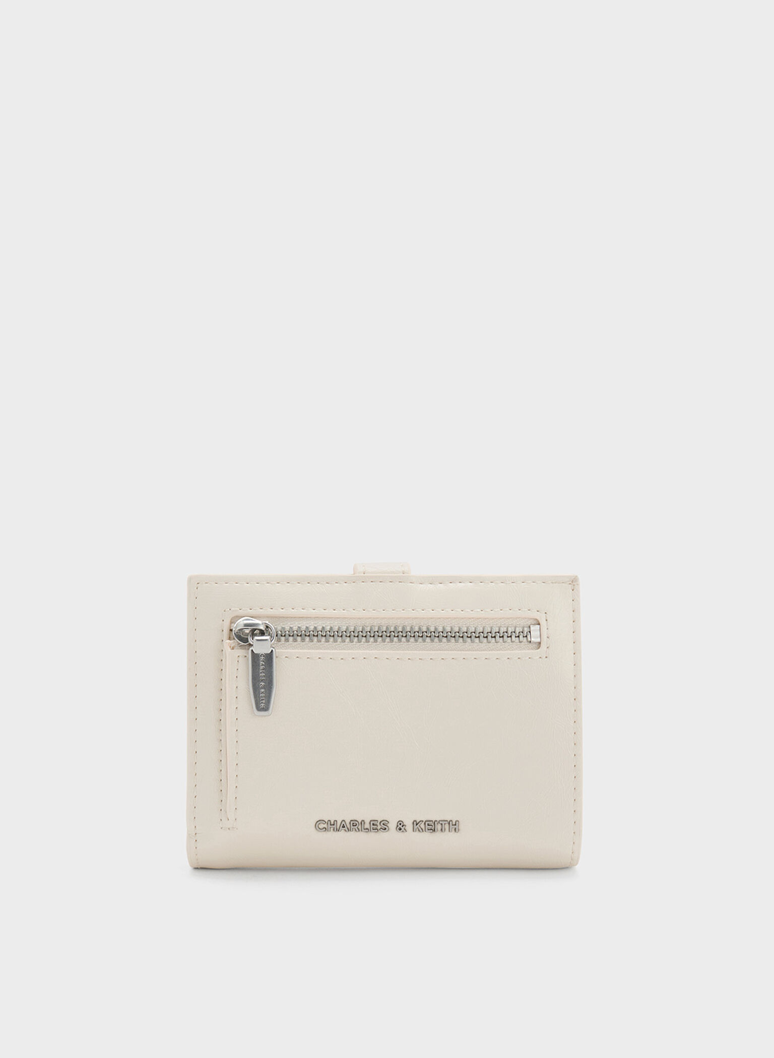 Bryna Belted Wallet, Cream, hi-res