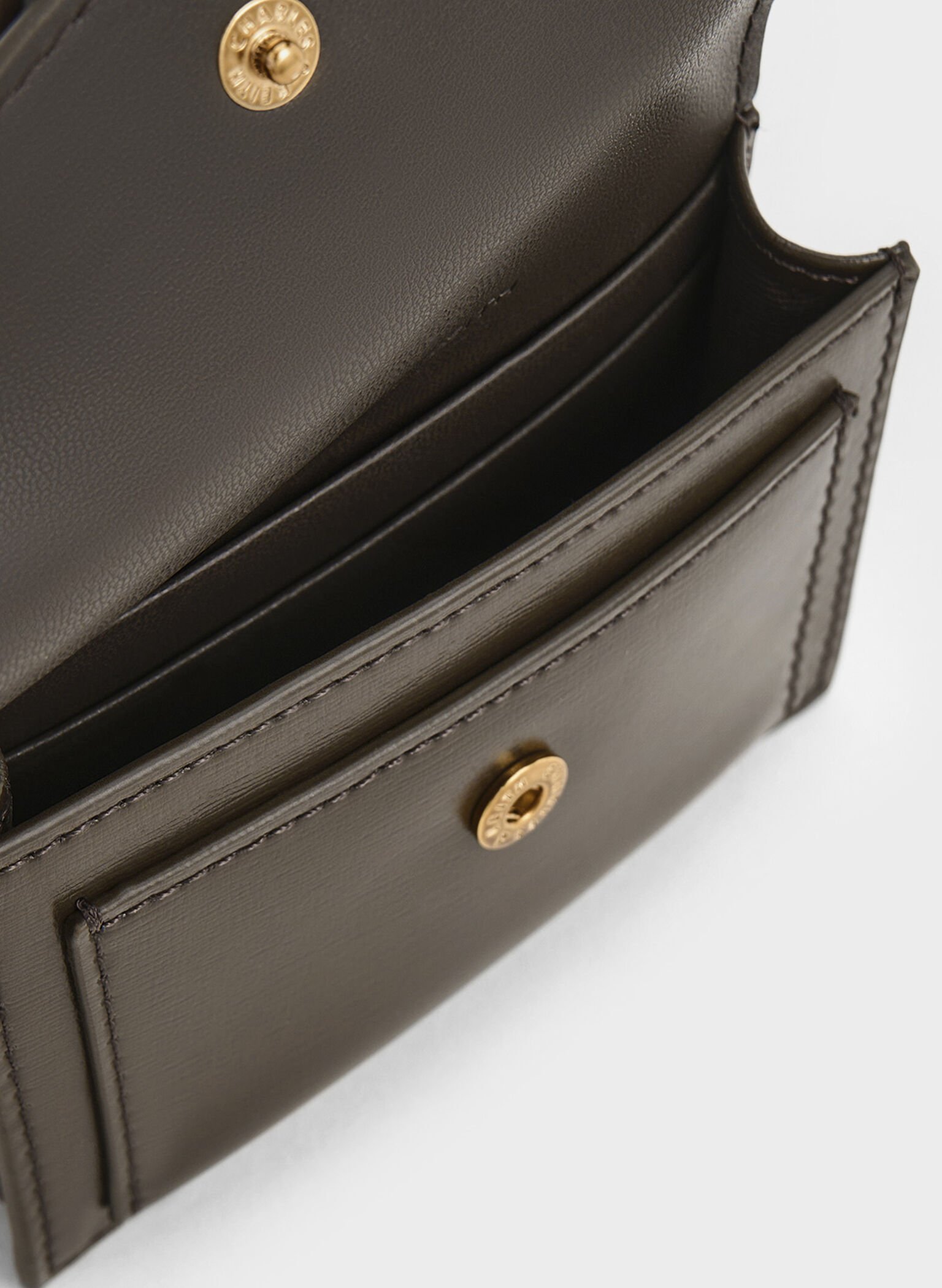 Adelie Envelope Card Holder, Dark Moss, hi-res