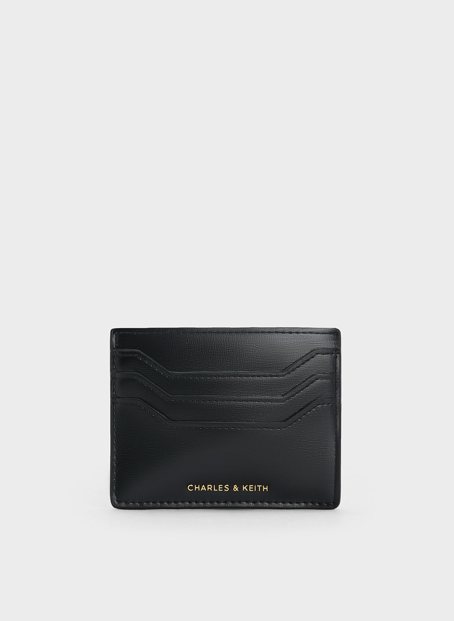 Carli Multi-Slot Card Holder, Black, hi-res