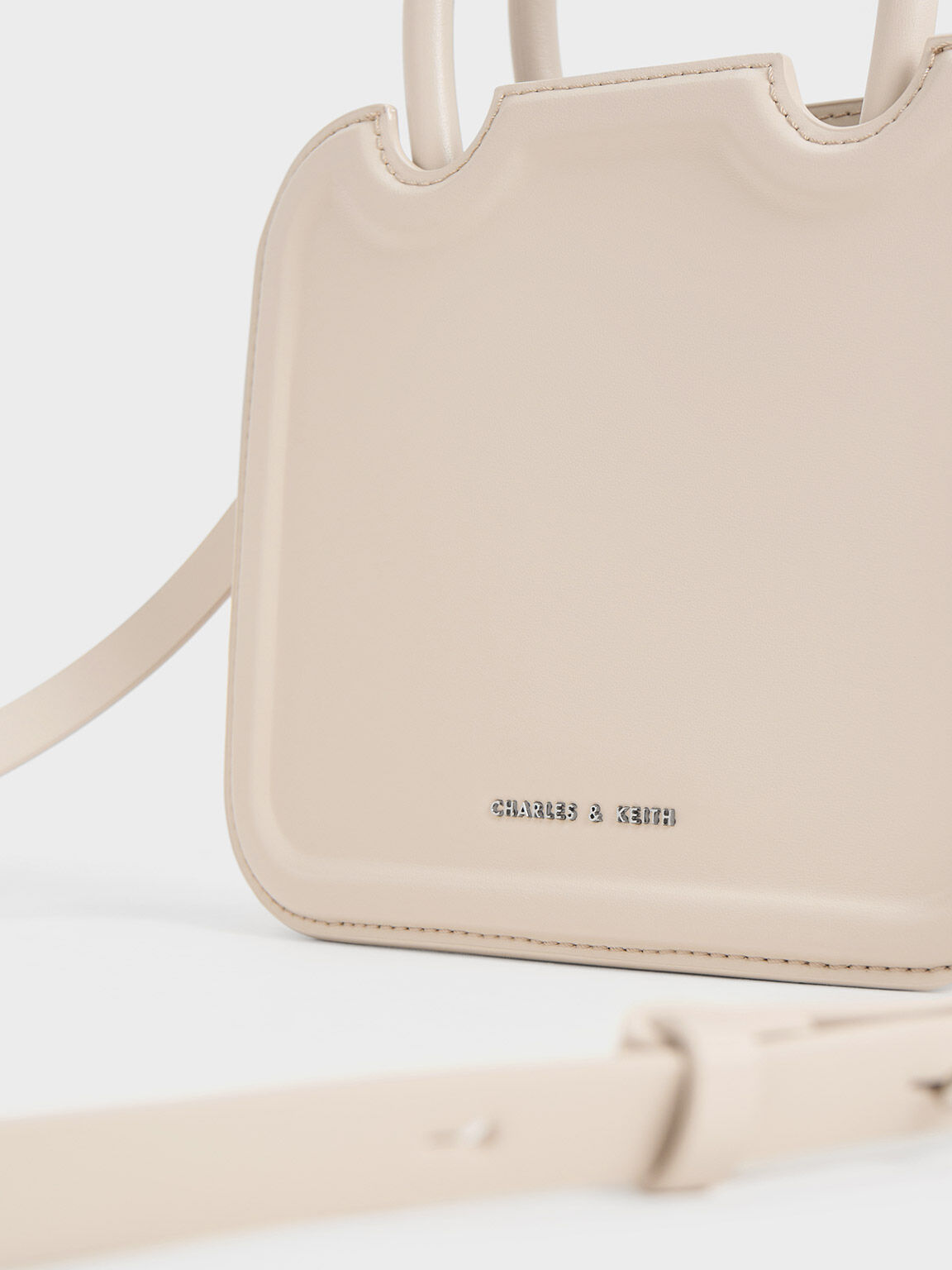 Charles and keith translucent bag outlet