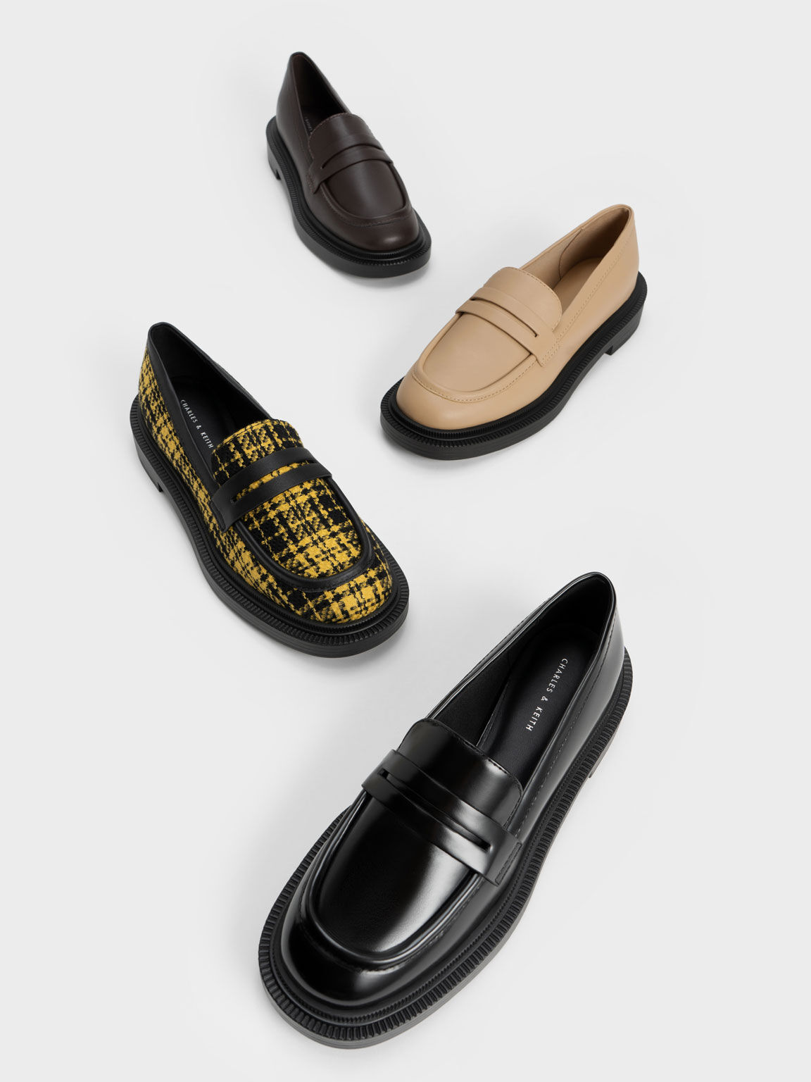 Classic Penny Loafers Nude