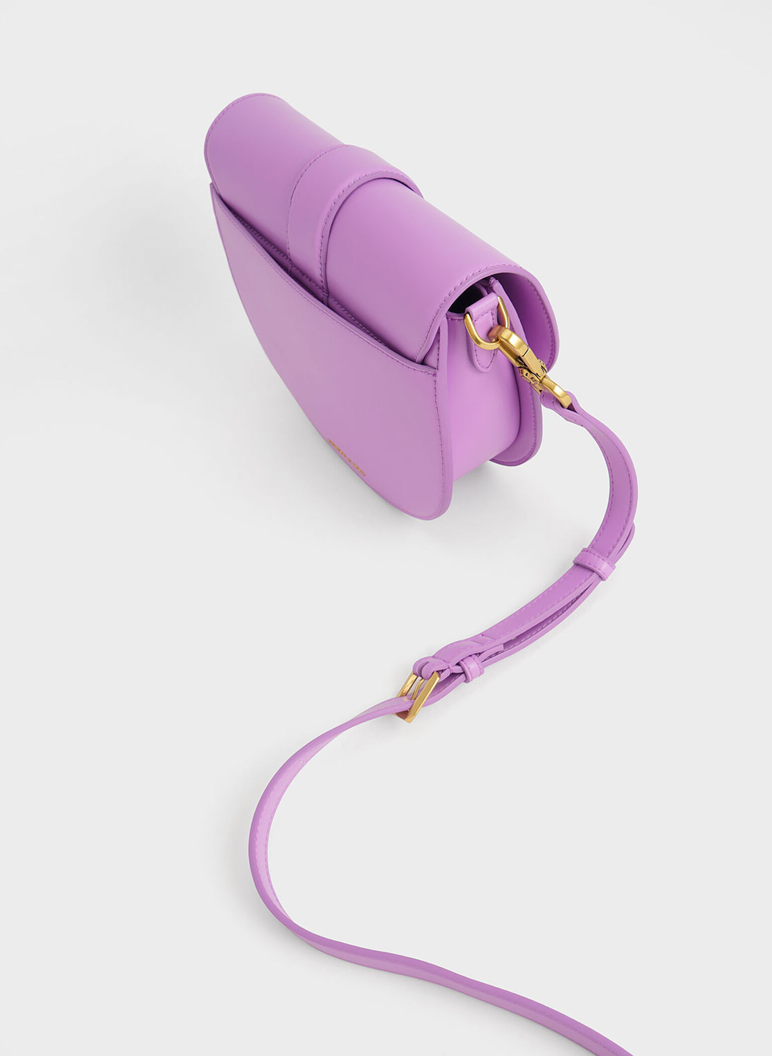 Gabine Saddle Bag, Violet, hi-res