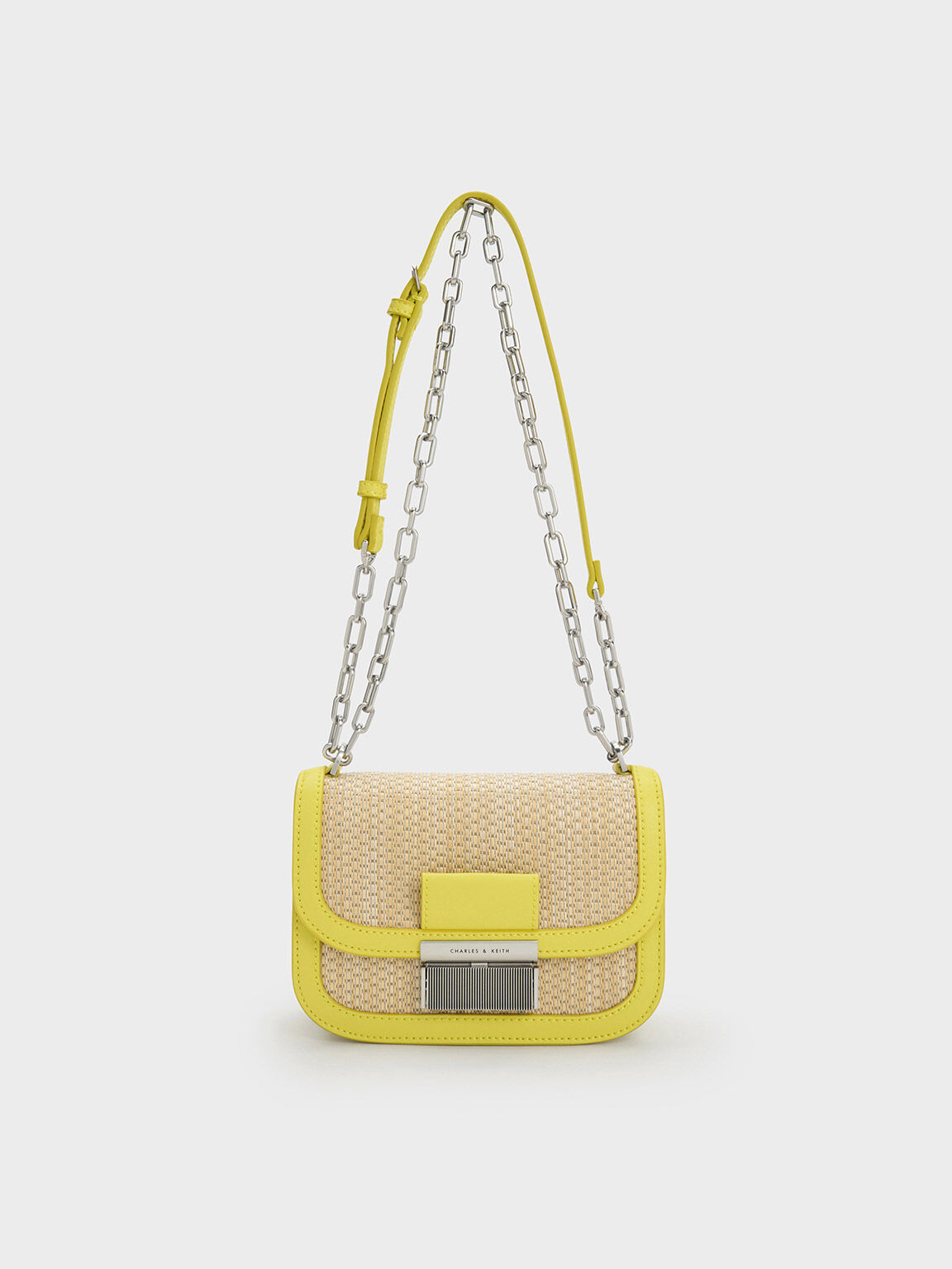 Charles & keith yellow bag store