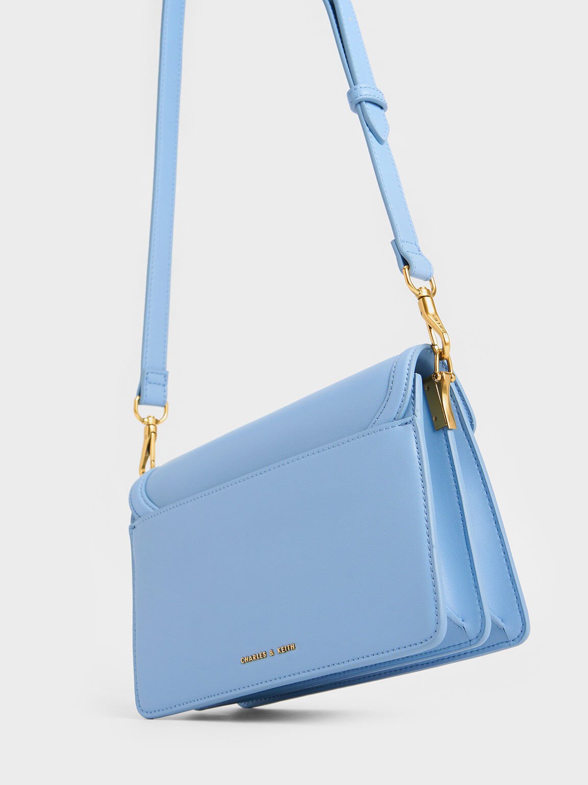 Joelle Envelope Shoulder Bag Light Blue