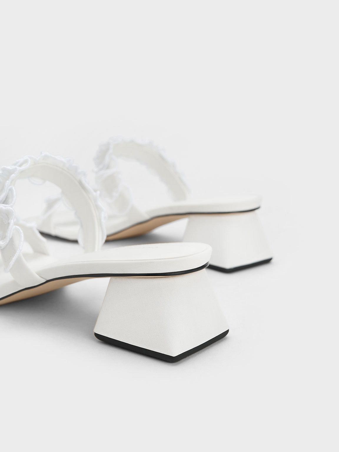 Mango sales white mules