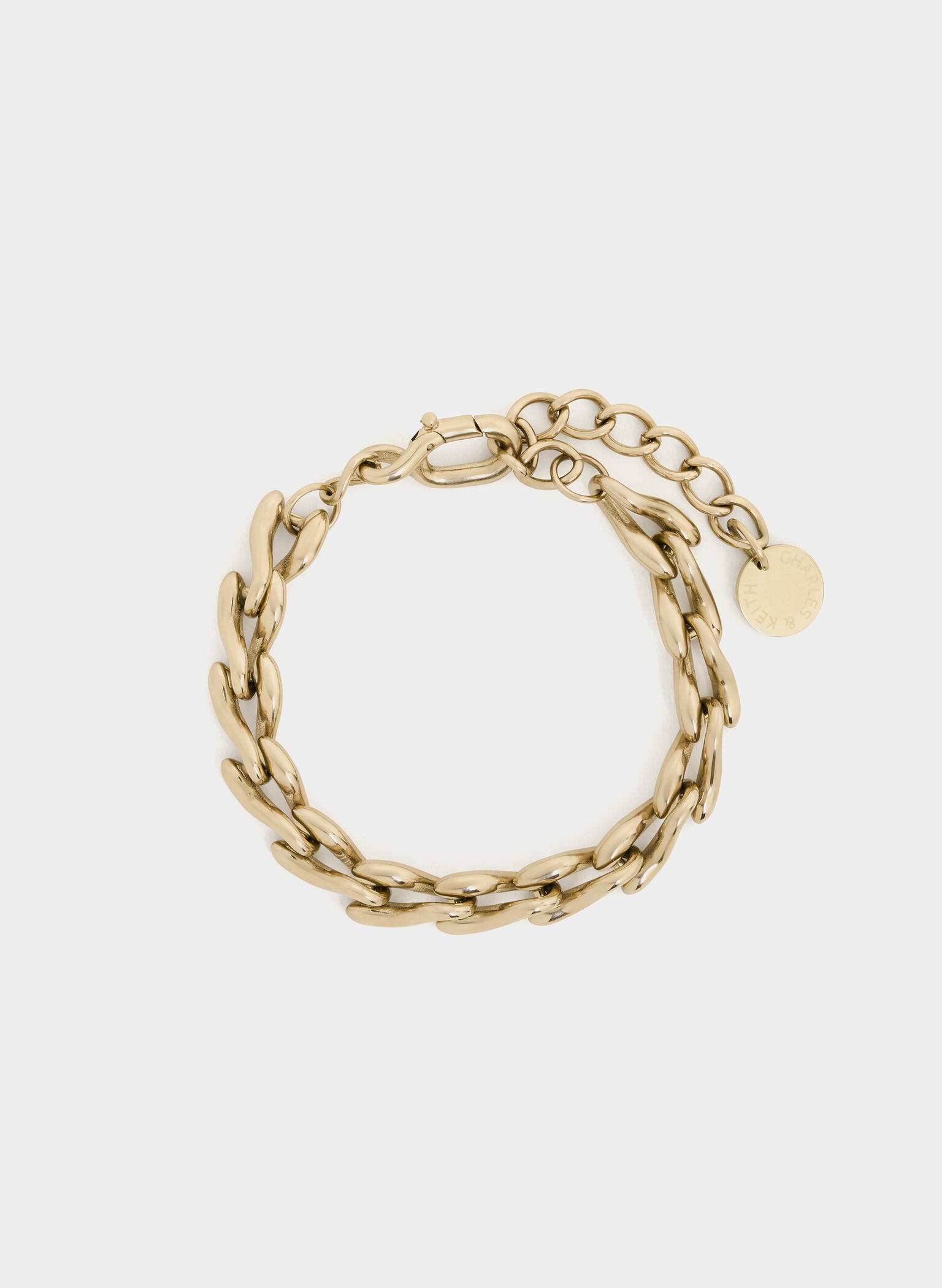 Kris Chain-Link Bracelet, Gold, hi-res