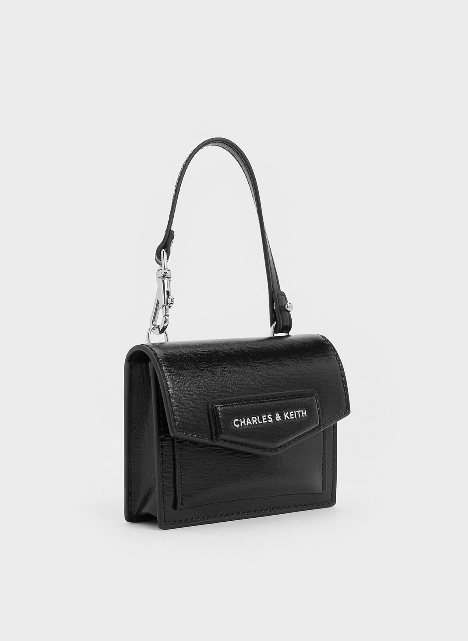 Adelie Envelope Card Holder, Noir, hi-res