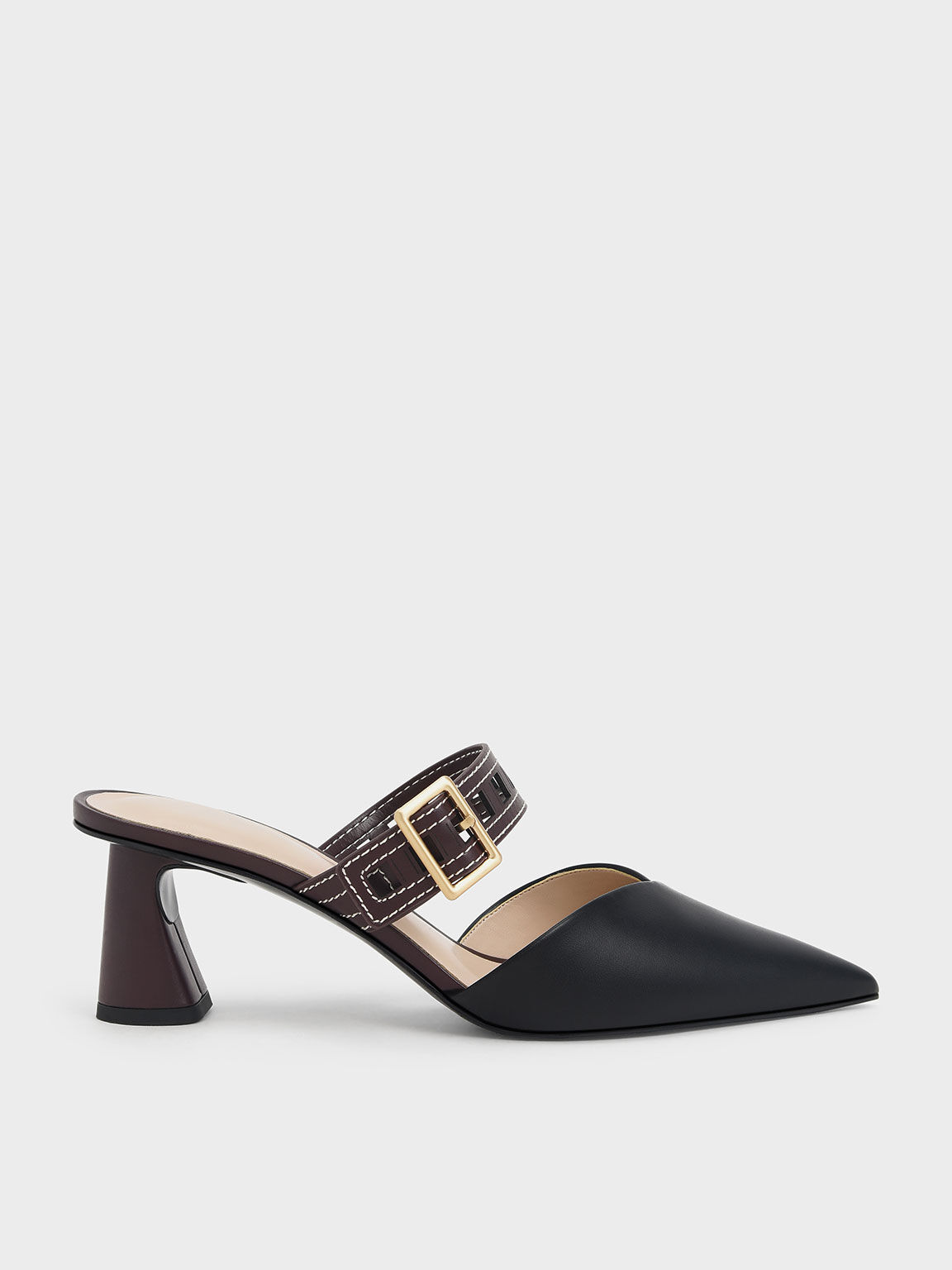 Mule shop pump heels