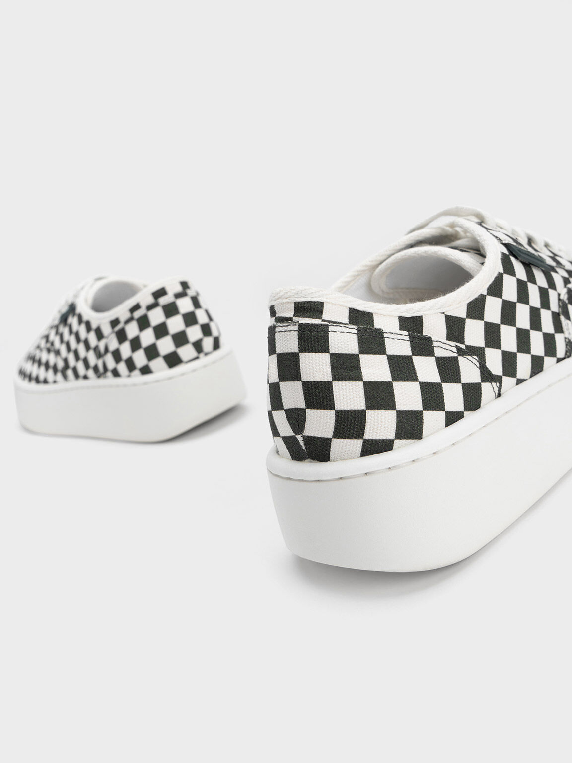 Dark green hot sale checkered vans
