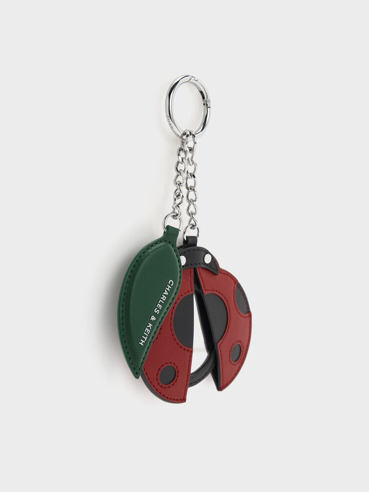 Ladybug Charm, Red, hi-res
