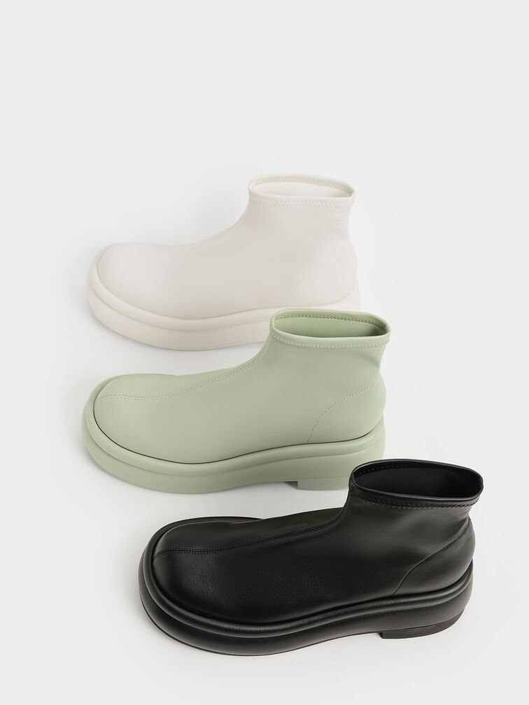 Nola Slip-On Ankle Boots​, Chalk, hi-res